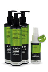 Kit Completo Cuidado Masculino – 3 Jabones + Loción Disidrol (GRATIS)