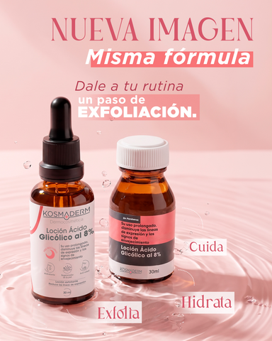 Loción al 8% de Ácido Glicólico 30ml