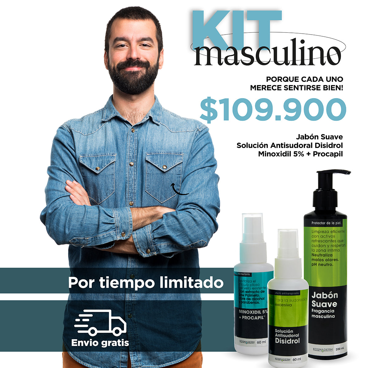 Kit masculino