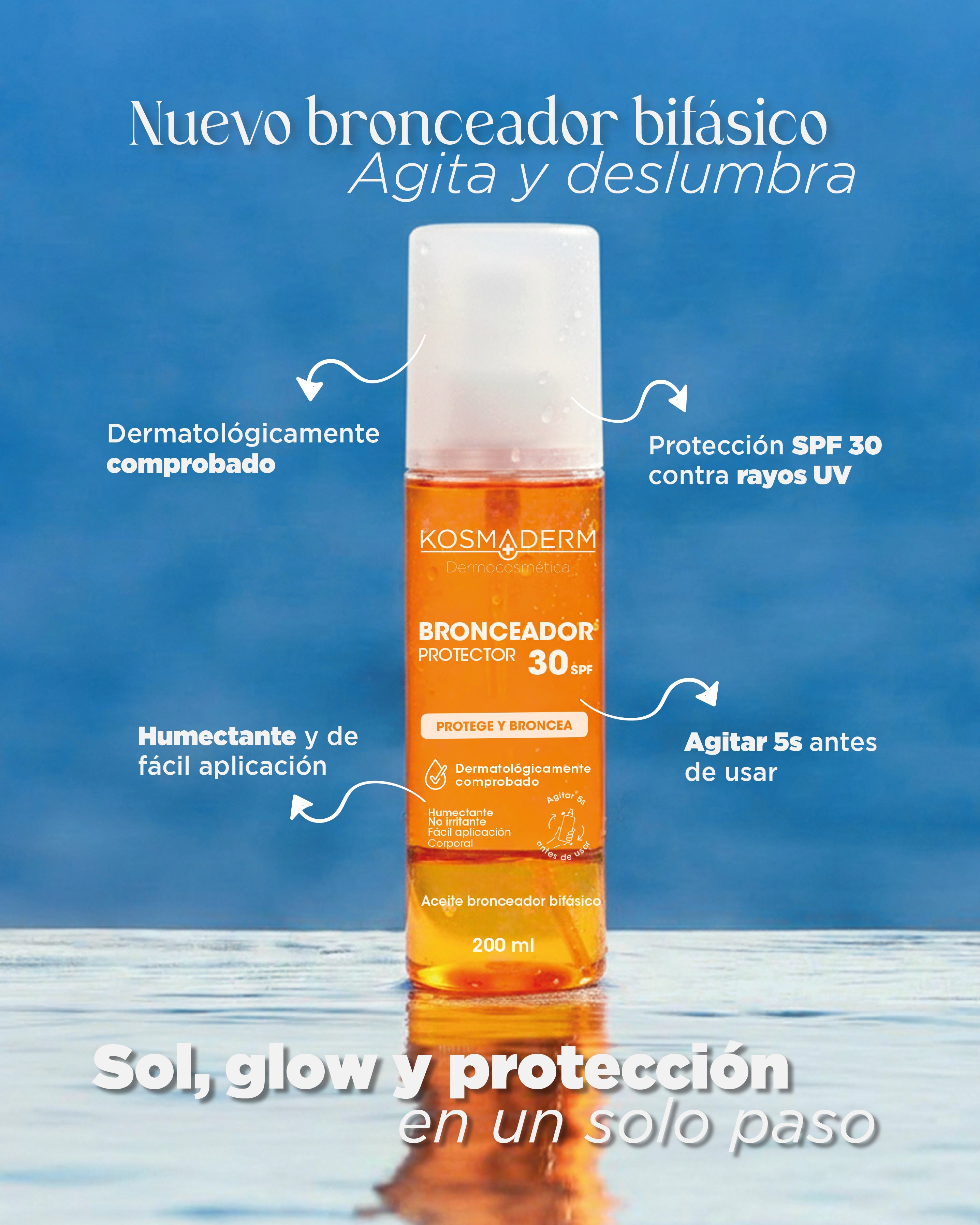 Bronceador Protector 30 SPF