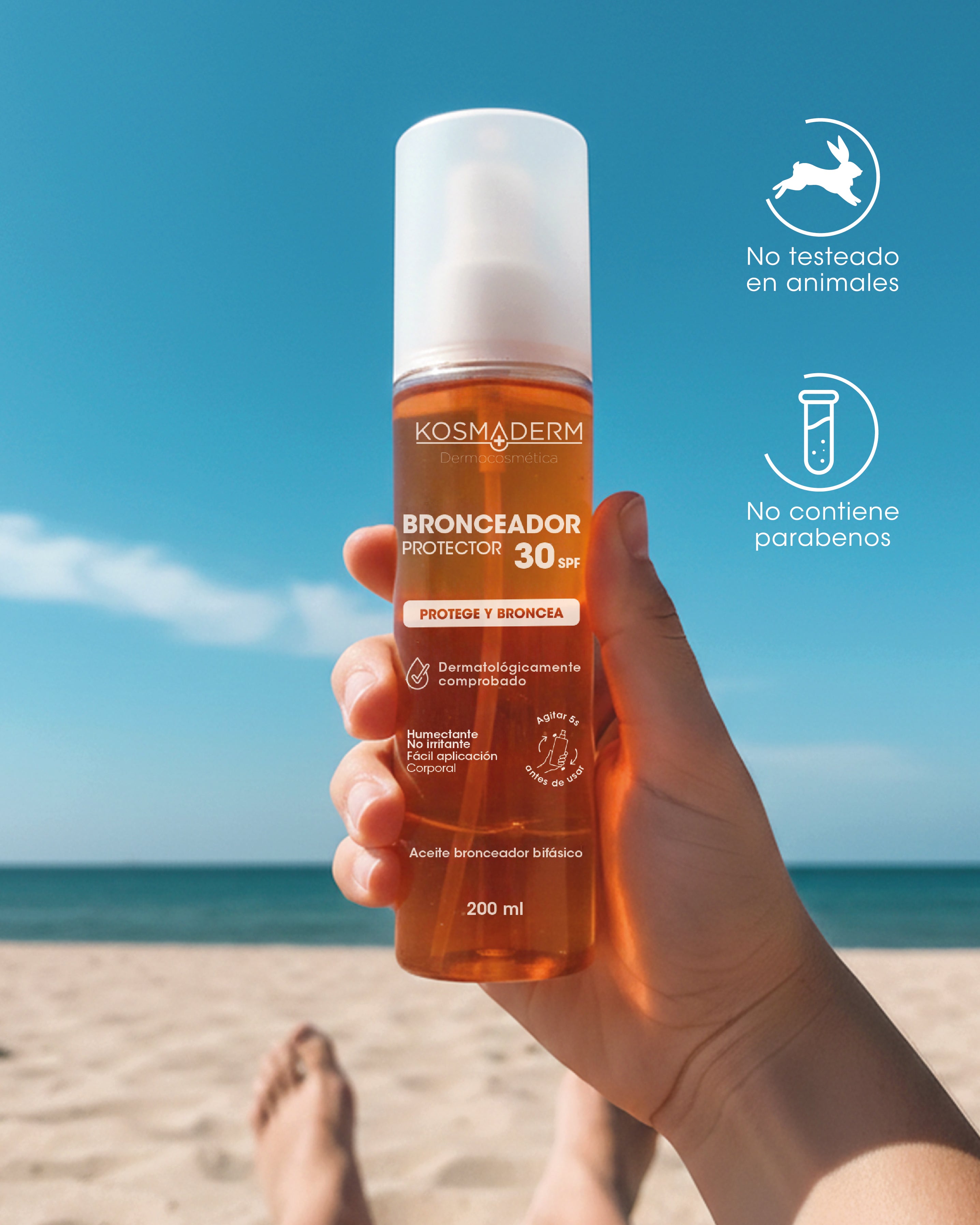 Bronceador Protector 30 SPF