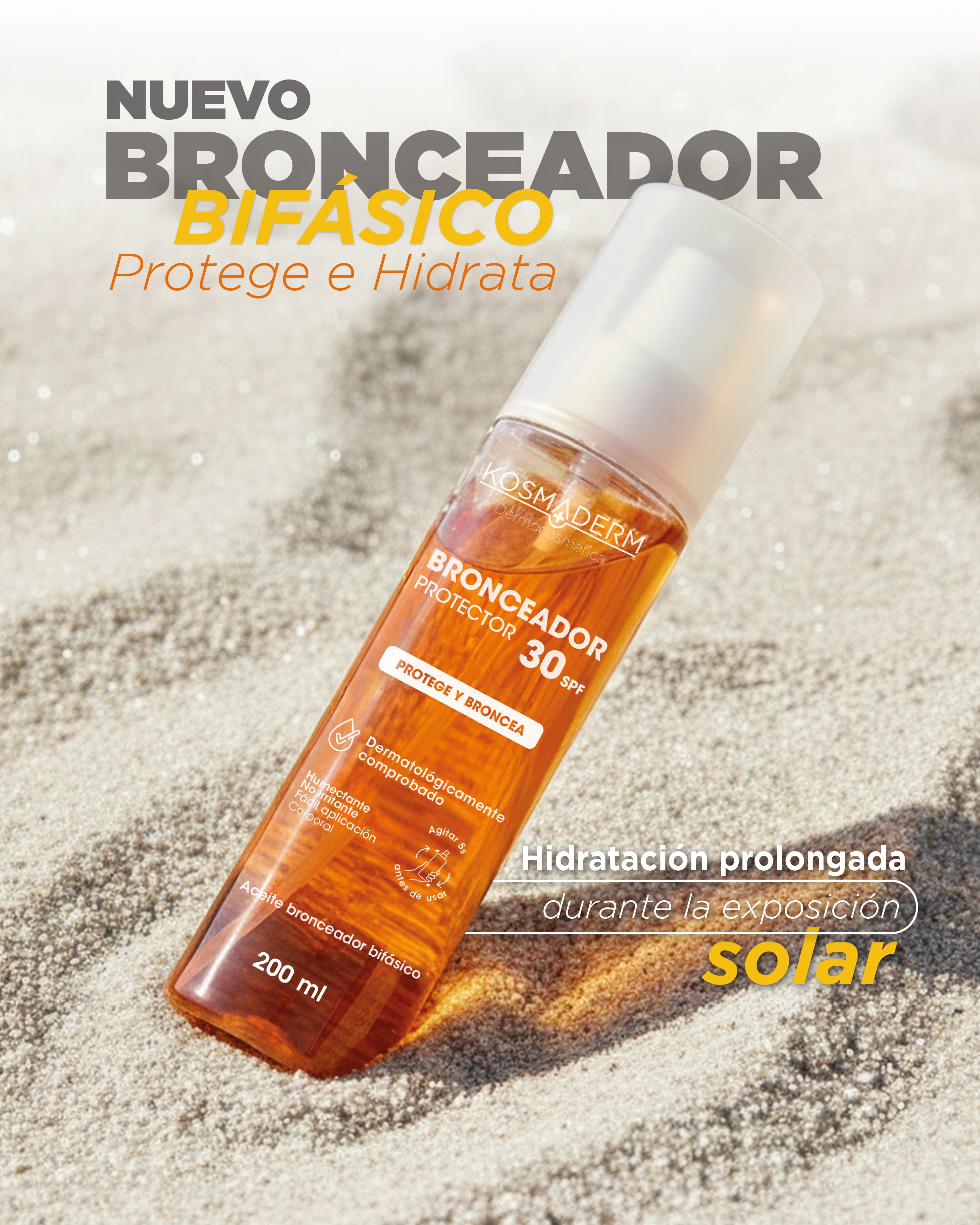 Bronceador Protector 30 SPF