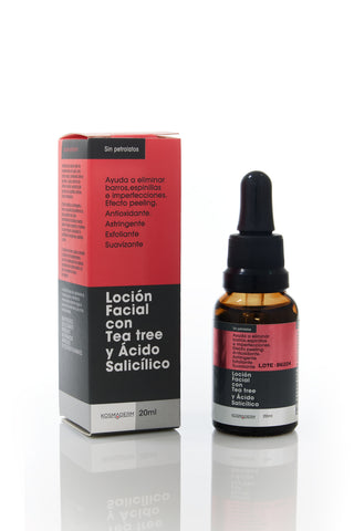 Loción Facial con Tea Tree y Ácido Salicílico 20ml