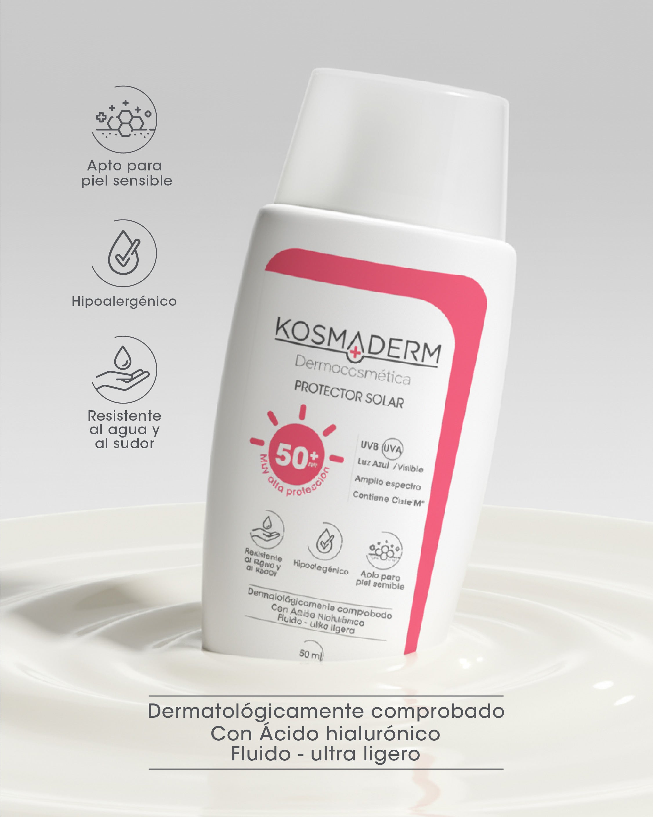 Protector Solar SPF 50+ Dermo