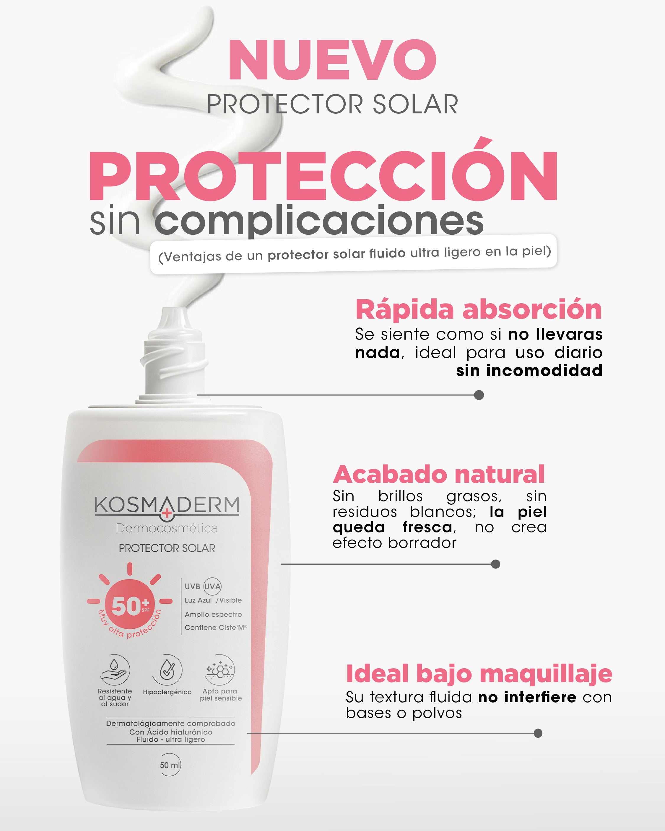 Protector Solar SPF 50+ Dermo