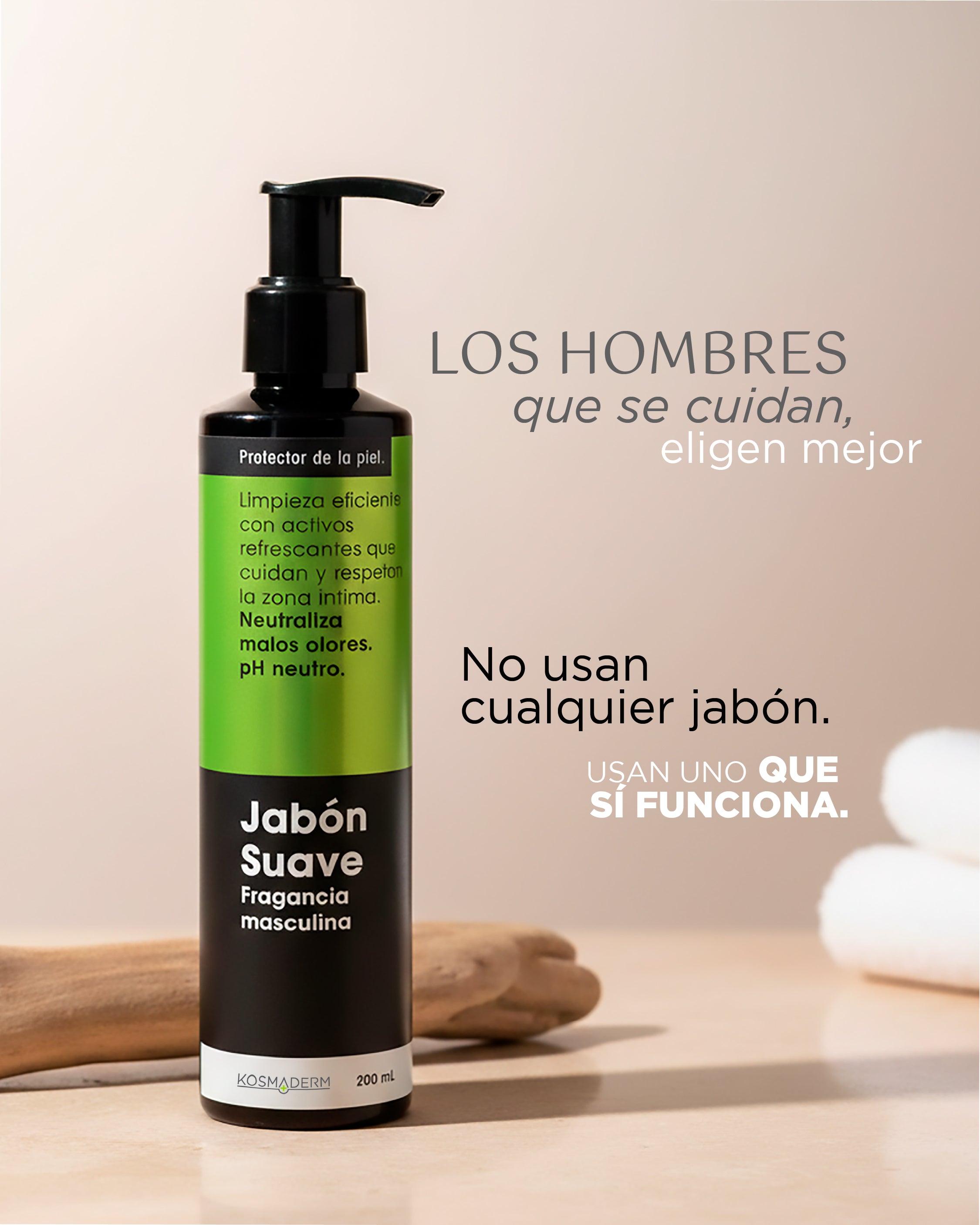 Jabón Suave Fragancia Masculina