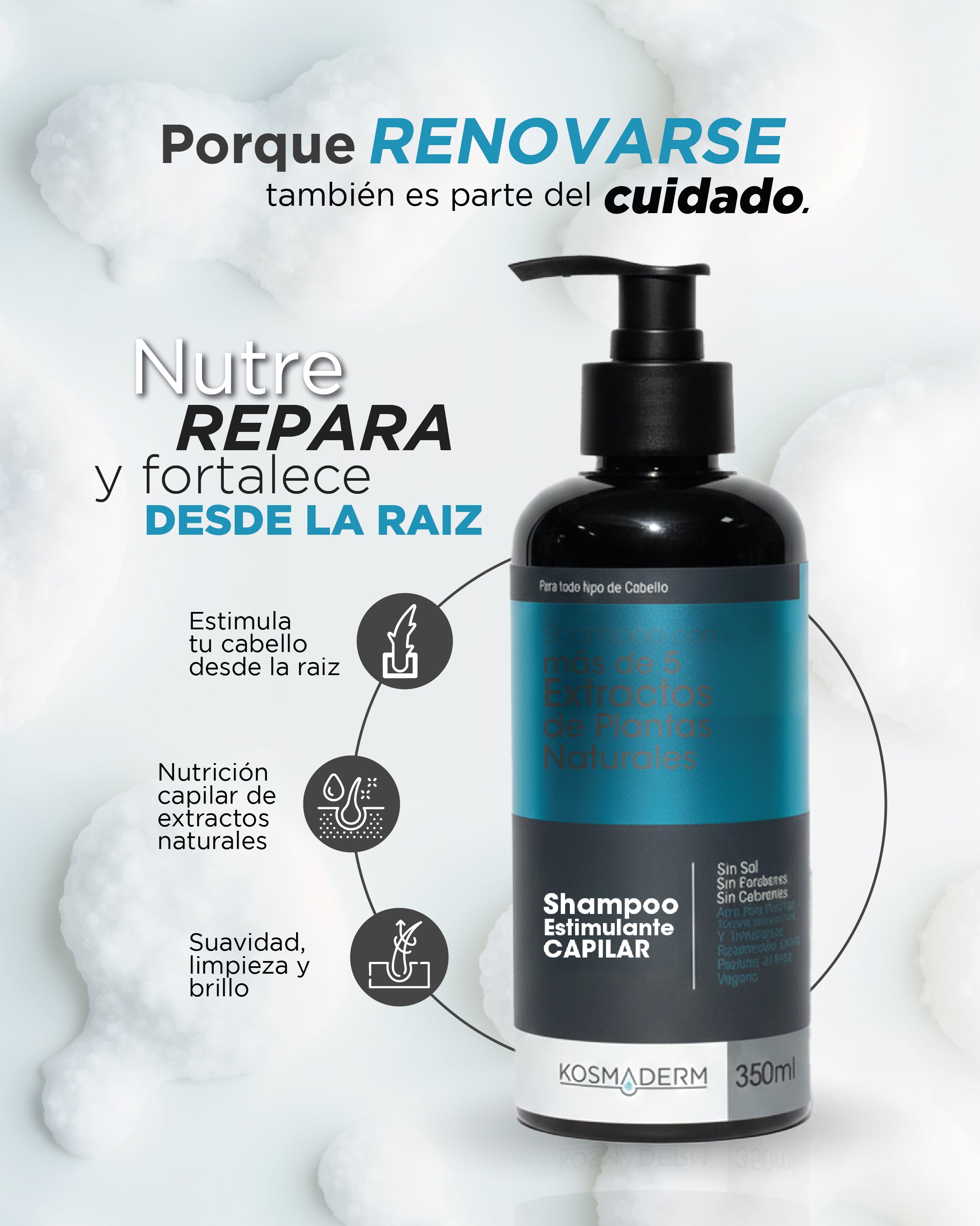 Shampoo Estimulante Capilar | 350ml