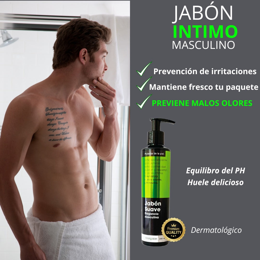 Jabón Suave Fragancia Masculina Promo