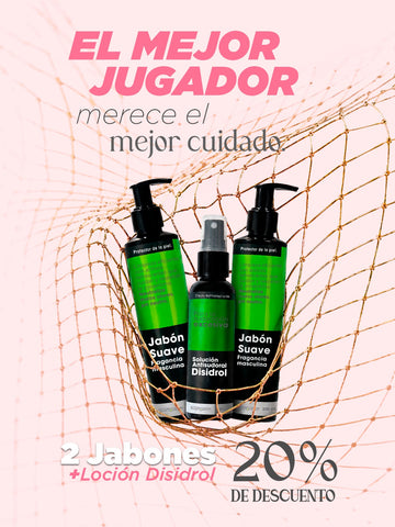 Kit Especial para Papá | 2 Jabones Masculinos + Disidrol