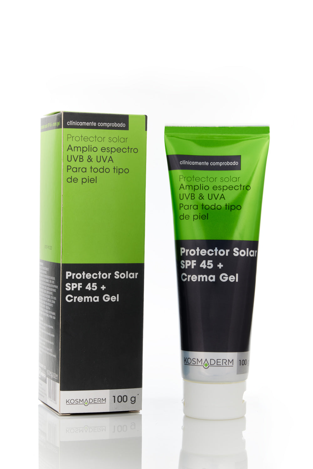 Protector Solar SPF 45 + Crema Gel